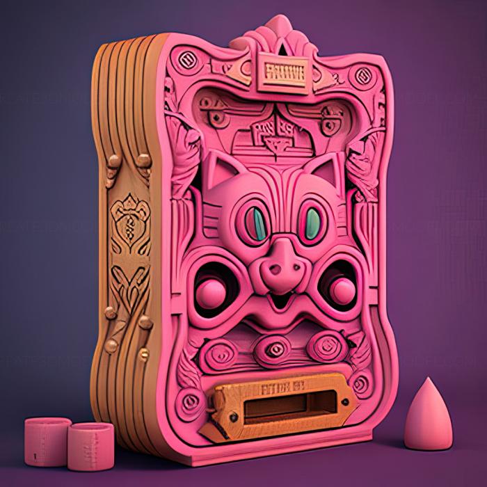 نموذج ثلاثي الأبعاد لآلة CNC ألعاب st The Pink Panther Hocus Pocus Pink لعبة